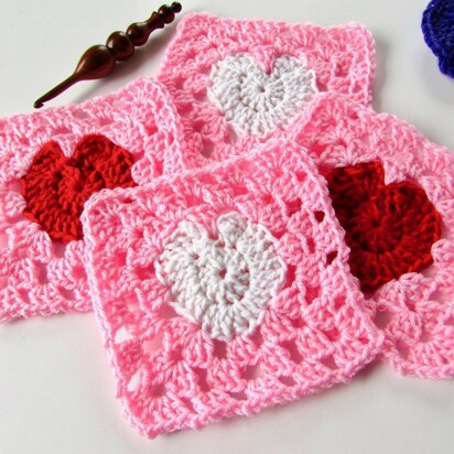 Granny Square Heart