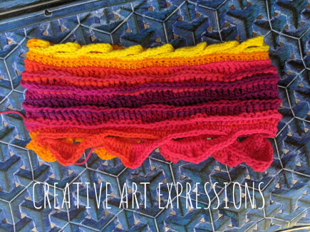 Sunset Sea Youth Sea Breeze Infinity Scarf #5