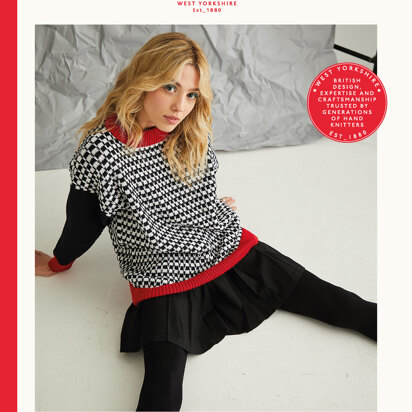 Sirdar 10576 Street Art Sweater in Stories DK PDF