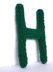 Capital H Alphabet Letter Pattern