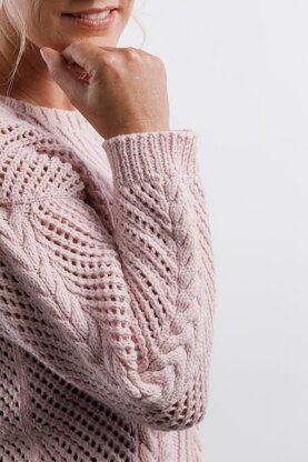 Cable Mesh Sweater