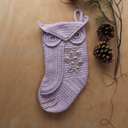 Athena Owl Stocking