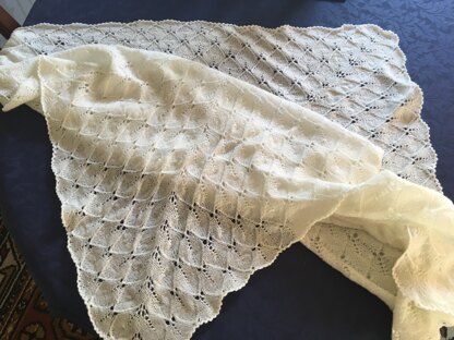 Baby Christening shawl