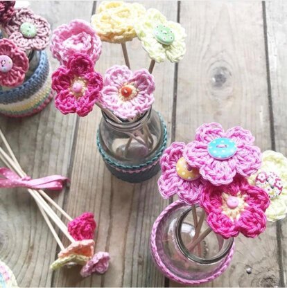 Posy Jars and Flowers