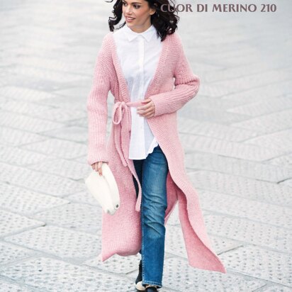 Coat in Gedifra Cuor di Merino 120 - G0157 - Downloadable PDF