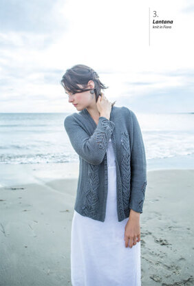 Lantana Cardigan in Berroco Fiora - Downloadable PDF