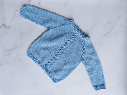 Berwick Baby and Children's Sweater in DK yarn - Ages 0 - 10 years