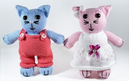 Kitten knitting pattern 19071