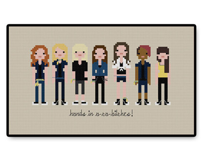 Pitch Perfect - PDF Cross Stitch Pattern