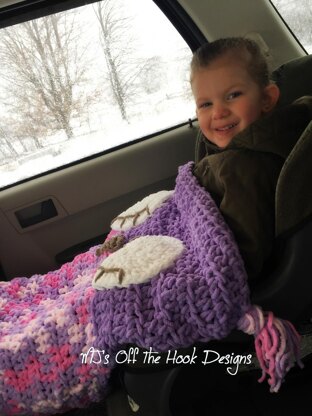 Sleepy Owl Car Seat Cozy