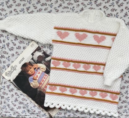 Aran Heart Sweater