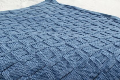 Squarely Baby Blanket