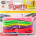 Pepperell S'getti Strings Plastic Lacing 27yd - Neon