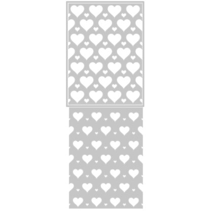 Sizzix Thinlits Die Set 3PK - Layered Hearts