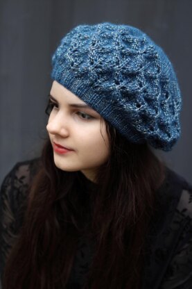 Fern Beret Knitting Pattern