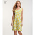 Simplicity 8595 Women's Knit Dresses - Paper Pattern, Size A (XS-S-M-L-XL)