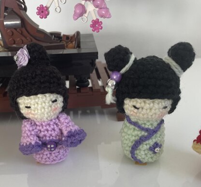 Little Kokeshi Dolls