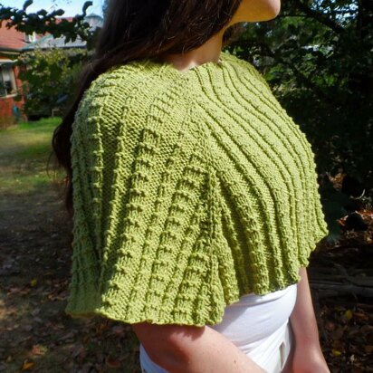 Ode Poncho - knitting pattern