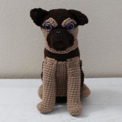 Grumps the Pup Amigurumi