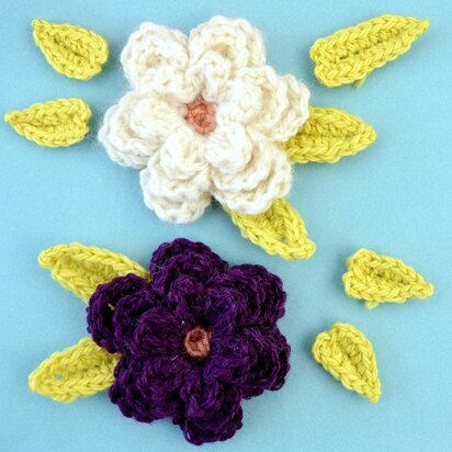 Japanese Crochet Book Best Selection Request Edition Crochet Flower Corsage  PDF 