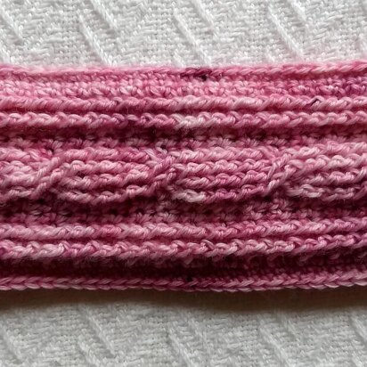 Braided Rose Headband