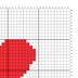 C2C Crochet Pattern I LOVE YOU White Throw Intarsia Red Heart Graphgan