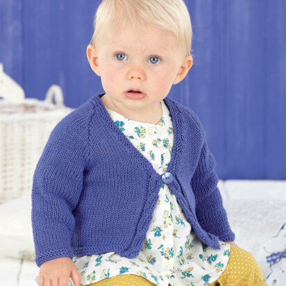 Cardigans in Sirdar Snuggly Baby Bamboo DK - 4523 - Downloadable PDF
