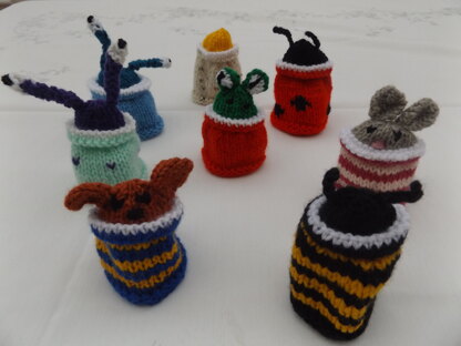 Odds and ends egg cosies