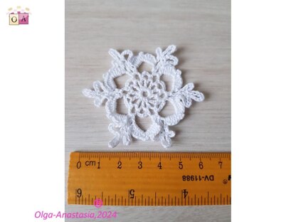 Crochet snowflake 95