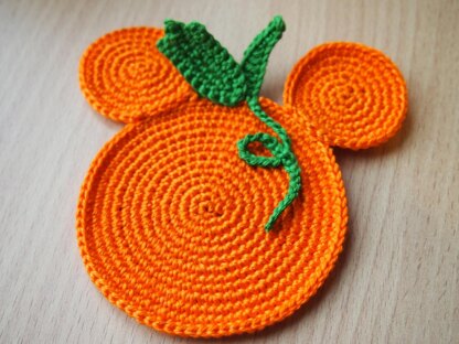 Pumpkin coaster