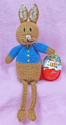 Easter Peter Rabbit Kinder Joy Cover