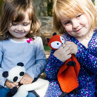 749 Valley Friends - Toys Knitting and Crochet Pattern for Kids in Valley Yarns Haydenville