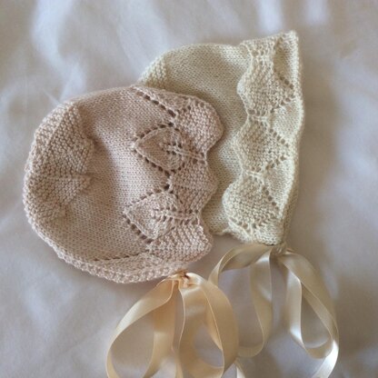 Traditional Lace Baby Bonnets