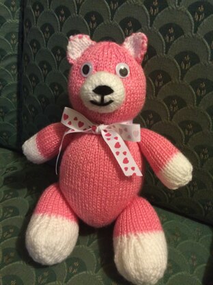 Sparkly Pink Teddy Bear