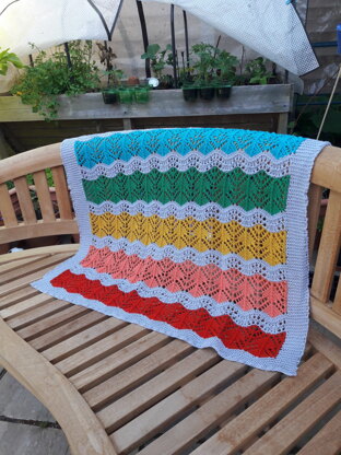 Rainbow blanket