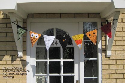 Halloween Bunting Crochet Pattern