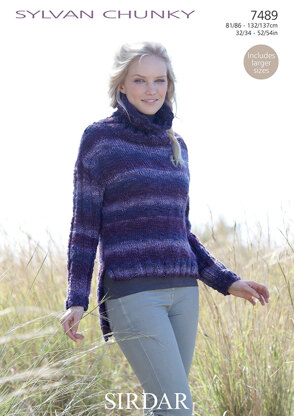 Women's Sweater in Sirdar Sylvan - 7489 - Downloadable PDF