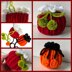 Crochet Drawstring Pouch Gift Bags