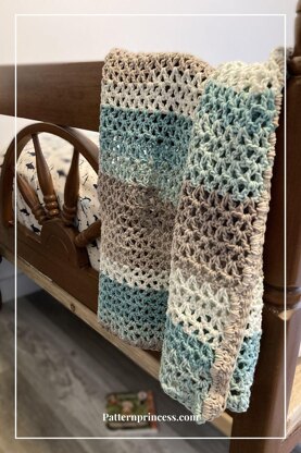 Mandala Yarn Baby Blanket