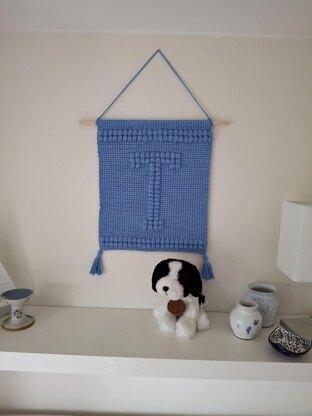 Letter T Wallhanging