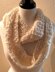 Snowy White Infinity Cowl Crochet Pattern