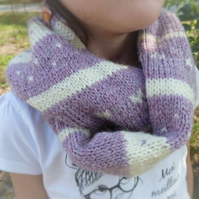 The "Nordic" infinity scarf French version