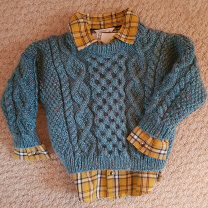 Child's Aran Sweater