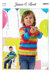 Kids Sweaters in James C. Brett Party Time Chunky - JB341 - Leaflet