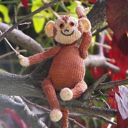 Sunny the Spider Monkey Madmicroknit