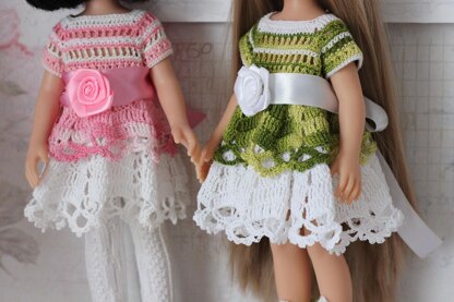 12-inch Dolls Dress Crochet Pattern