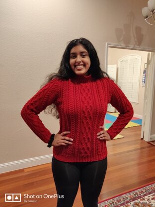 shruthi's sweater