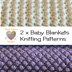 2 x Blankets - Lattice Love and Blackberry