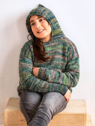 Simone Jumper in Berroco Sesame - Downloadable PDF