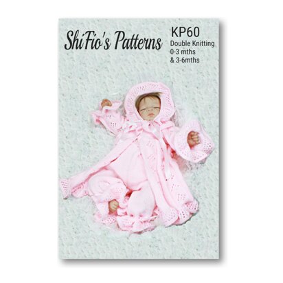 Baby Jacket & Trousers Knitting Pattern #60